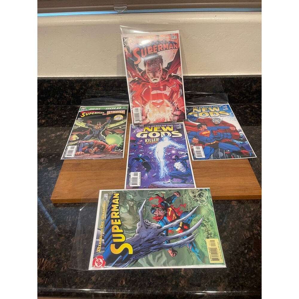 5 dc Superman comics